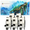 DK-11218 24mm x 24mm White Round compatible with Brother P-Touch - Printing Pleasure