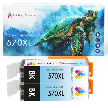 Compatible PGI-570PGBK Ink Cartridges for Canon - Printing Pleasure