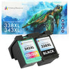 Remanufactured HP 338-343 Ink Cartridges Replacement for HP