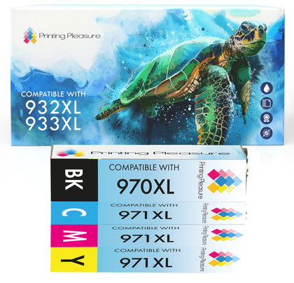 Compatible HP 970XL HP 971XL Ink Cartridge Replacement - Printing Pleasure