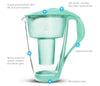 Water Filter Glass Jug Dafi Crystal Classic 2.0L with Free Filter Cartridge - Mint - Printing Pleasure