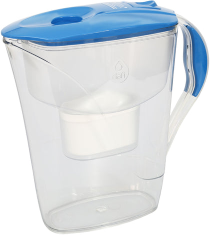 Water Filter Jug Dafi Luna Unimax 3.3L with Free Filter Cartridge - Blue - Printing Pleasure
